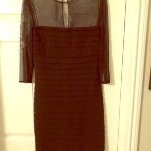 Adrianna  Papell  beautiful black dress.